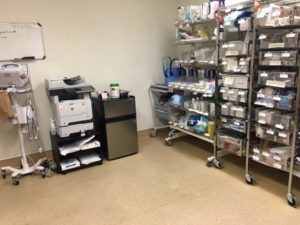 AFTER: Over 50 items have been removed. The newly organized med room means staff have more time for direct patient care.