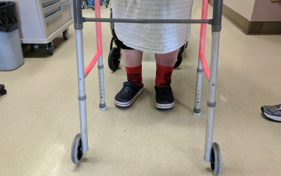 It’s all about the socks! How a St. Paul’s team is raising awareness about falls prevention